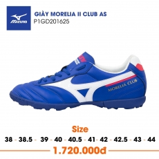 [CHÍNH HÃNG]MIZUNO MORELIA II CLUB AS XANH